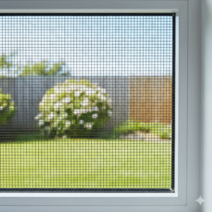 Fiberglass Mesh Flyscreen - Black, 1800 mm, Professional Installation (Warranty Included), 1000 mm, Door