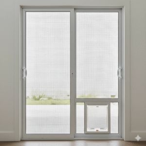 Pet-Mesh Sliding Door