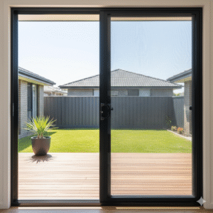 Stainless Steel Mesh Sliding Door