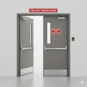 Fire-Exit Hinged Door